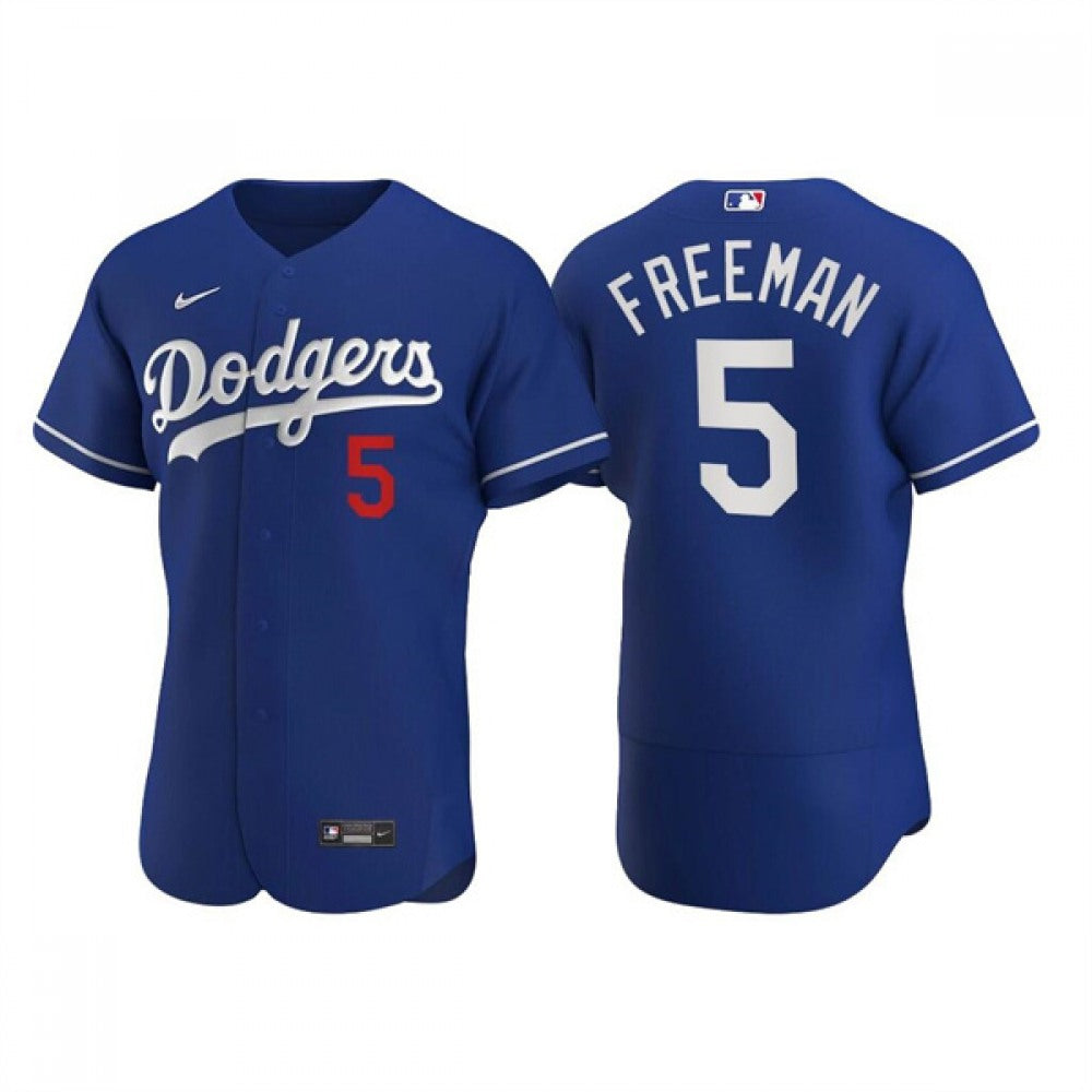 Fully Stitched Blue Los Angeles Dodgers Home Jersey (Any Name/Any Number)