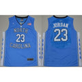 Michael Jordan Fully Stitched North Carolina State University NCAA Blue Home Jersey