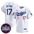 Fully Stitched WHITE TOKYO Los Angeles Dodgers Jersey (Any Name/Any Number) (Copy) (Copy)