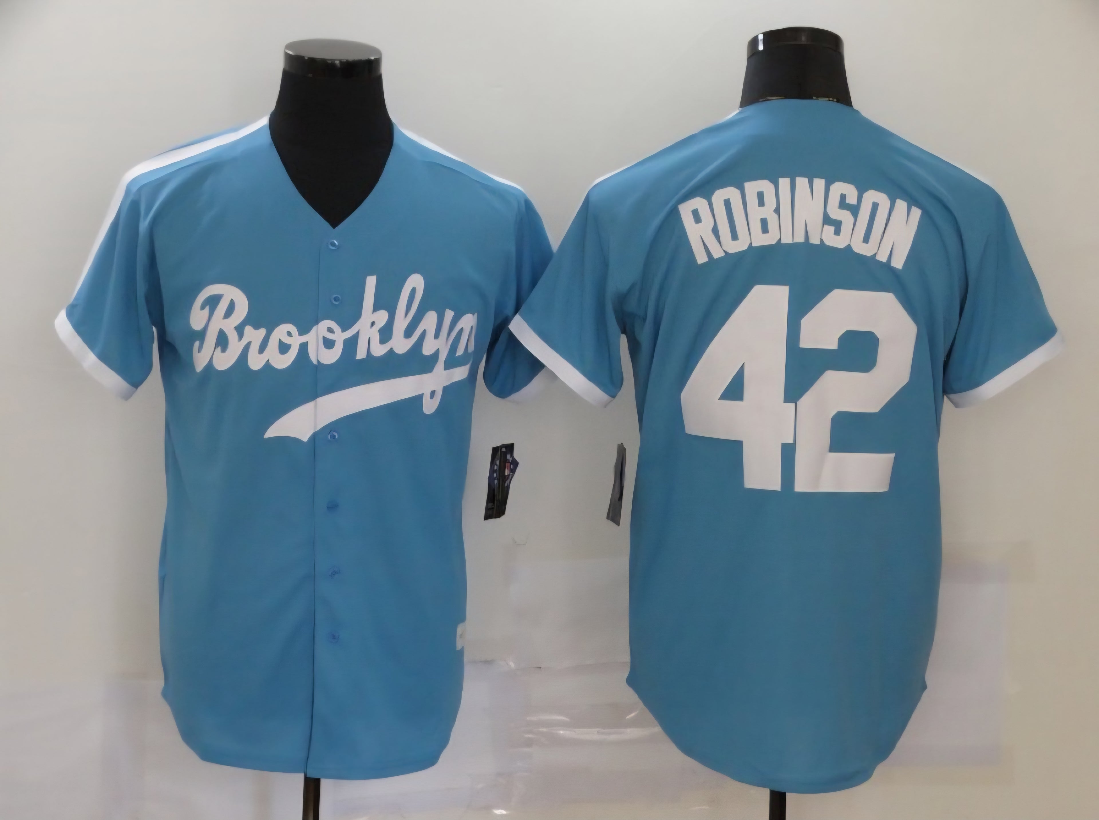 Fully Stitched BROOKLYN Dodgers Jersey (JACKIE ROBINSON)