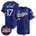 Fully Stitched BLUE TOKYO Los Angeles Dodgers Jersey (Any Name/Any Number) (Copy)