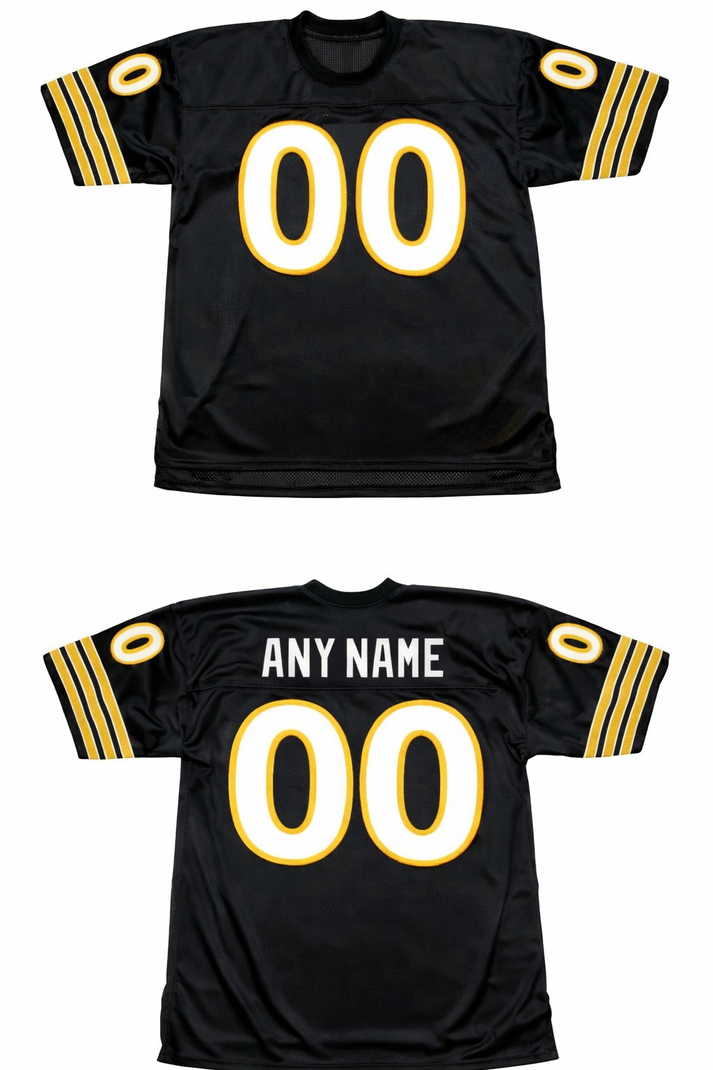 Fully Stitched Black Oakland 1960 Jersey (Any Name/Any Number)
