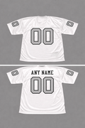 Fully Stitched White Oakland 1963 Jersey (Any Name/Any Number)