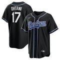 Fully Stitched BLACK Los Angeles Dodgers Home Jersey (Any Name/Any Number)